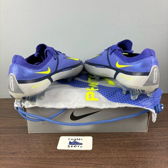 Nike Phantom Gt2 Elite Fg Sapphire Blue-Volt-Grey Fog CZ9890 